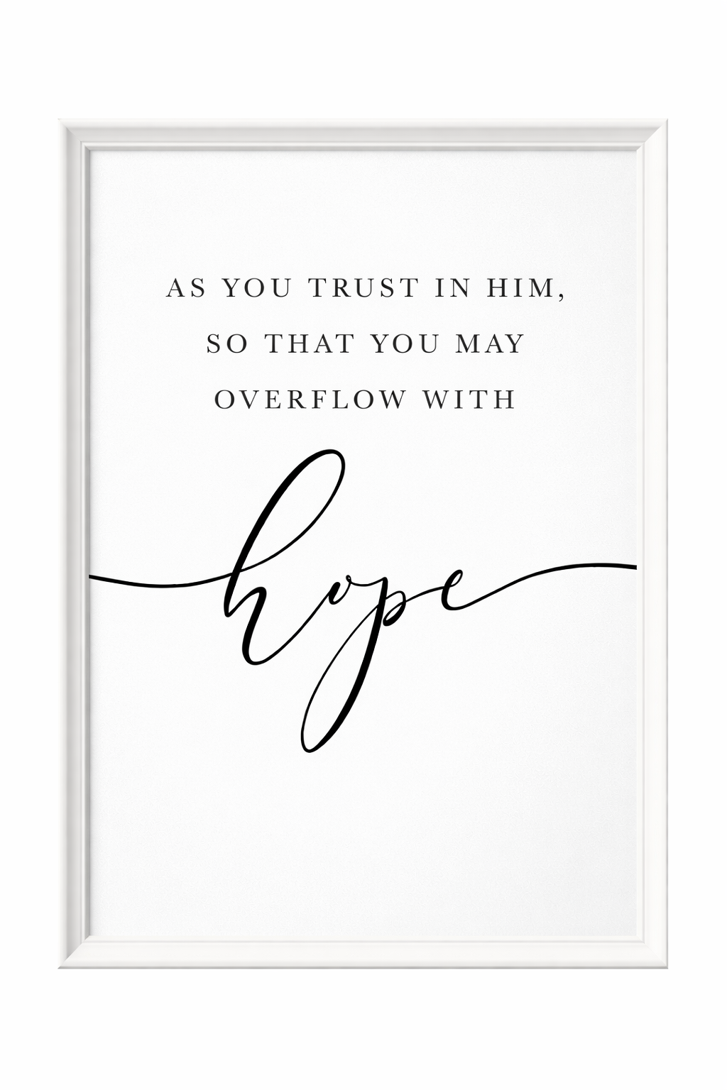 The Hope Collection™ | Romans 15:13 Medium Set 12x16