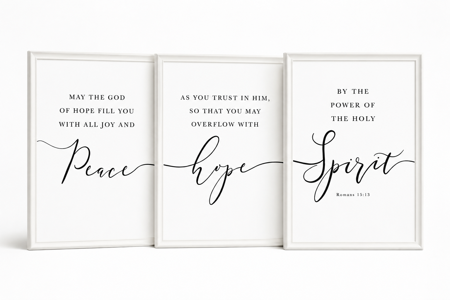 The Hope Collection™ | Romans 15:13 Medium Set 12x16
