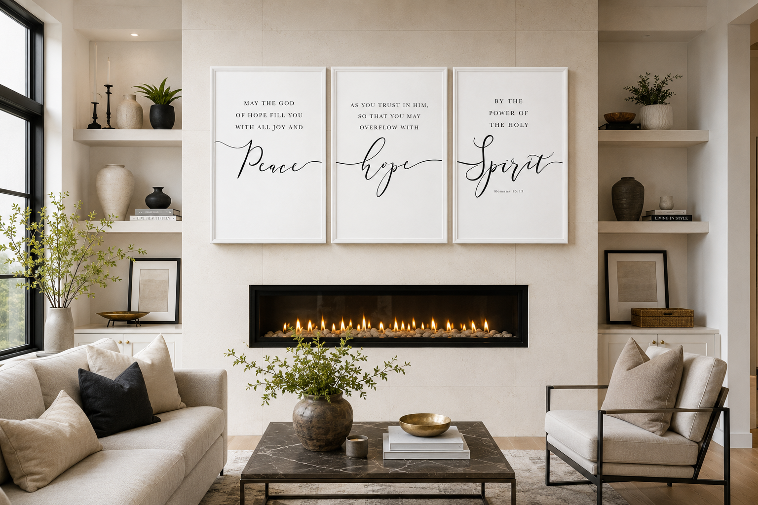 The Hope Collection™ | Romans 15:13 XL Wall Set 24x36"